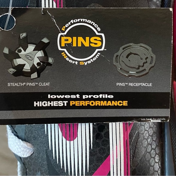 Skechers Women's GoGolf Blade Black & Pink Golf Shoes 9 New Without Box - Picture 12 of 13